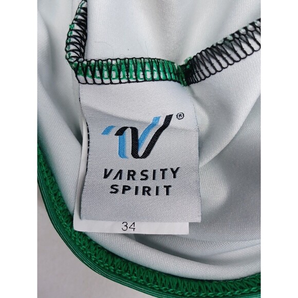 Varsity REBELS Athletic Cheerleader Cheerleading Dance Uniform Romper Sz YX4R - Picture 8 of 9